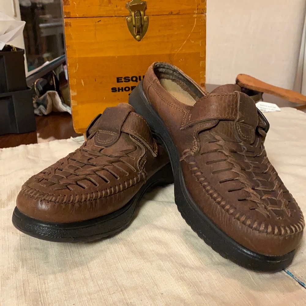 Dexter leather mules